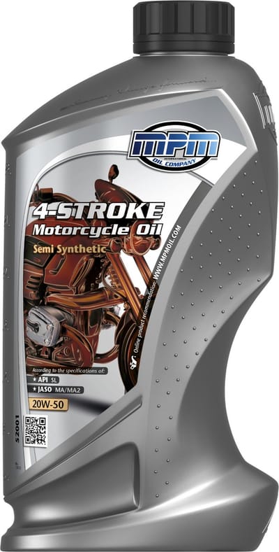 MPM 4-takt Motorfiets motorolie 20w50 - 1 liter