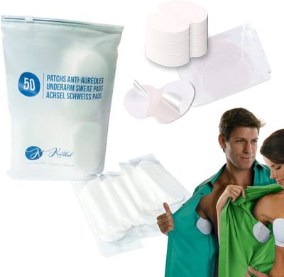 Zelfklevende Zweetpads Onder T-shirt - 50 Stuks Inlegkruisjes Tegen Zweetoksels