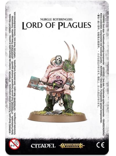 Warhammer Age of Sigmar - Maggothkin of Nurgle - Lord of Plagues (83-32)