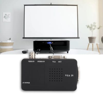 Dailygoody - Bnc Naar Videoconverter - Helder en Stabiel Beeld - Plug and Play - Ruisonderdrukkingsfunctie - Geschikt voor Computer en Monitor -...