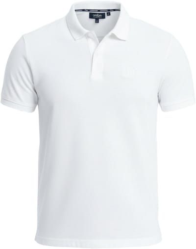 OMBRE Polo - Regular Fit - Katoen - Korte Mouw Wit XXL