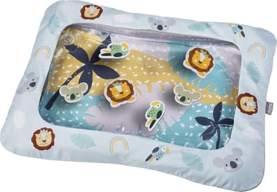 Nûby - Animal Adventures Waterspeelmat - Buikligmat voor baby met water - Baby speelgoed - 6+ maanden