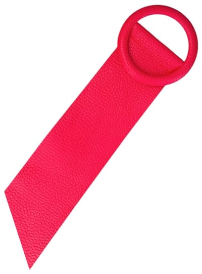 Azeala Brede Leren Riem Ronde Gesp - Taille Riem - Leer Leder - Brede Dames Riemen Ceinturen - Azeala