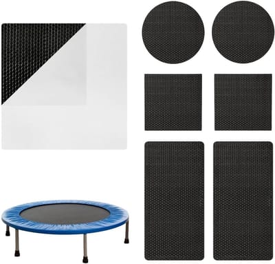 Trampoline Reparatie Set - Trampoline Patch - Trampoline Onderhoud - Zelfklevend - 6-delige set - Multicolor