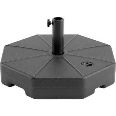 Feel Furniture Achthoek Vulbare Parasolvoet - 28 Liter - Antraciet