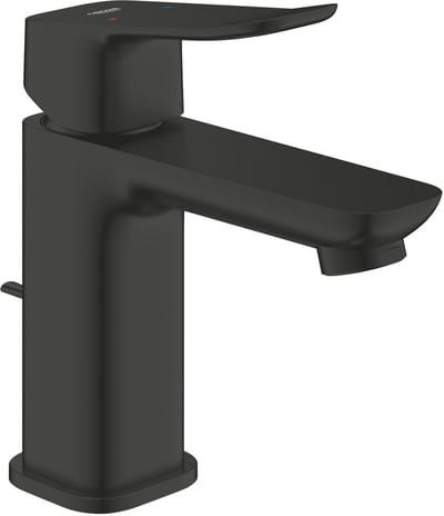 GROHE Dice Wastafelmengkraan - S-Size - Waterbesparend - Inclusief Pop-Up Waste - Matte Black