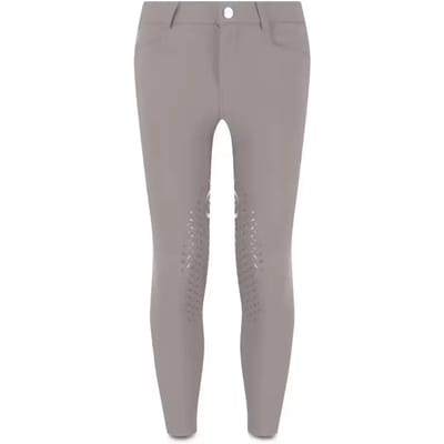 Kentucky Horsewear - Rijbroek Mexico City – Paardrijbroek jongen – Antraciet – Kniegrip – Ademend – Maat 150 - Voor Ruiters