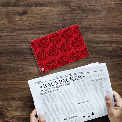 Apple iPad Mini 4 | Mini 5 (2019) Siliconen Hoesje Red Roses