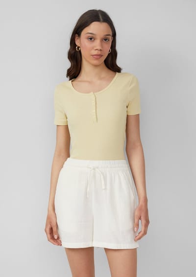 Blouse met knoopsluiting voor dames QS