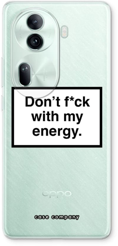 Case Company® - Hoesje geschikt voor Oppo Reno 11 Pro hoesje - My energy - Soft Cover Telefoonhoesje - Bescherming aan alle Kanten en Schermrand