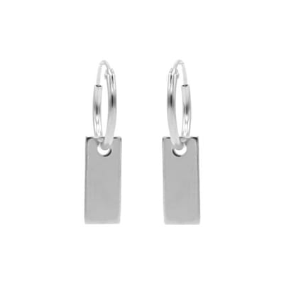 Karma Symbols oorbel M1964 Rectangle