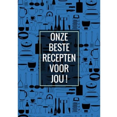 Afscheid Collega, Juf, Meester - Recepten Invulboek / Receptenboek: Onze Beste Recepten Voor - Originele Cadeaus