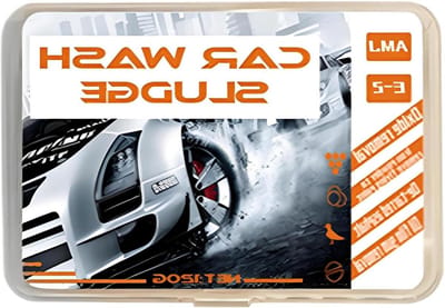 Reinigingsklei Auto - Krasverwijderaar Gum - Oppervlakken Reinigen - Residuvrije Reiniging - 127 g - Oranje