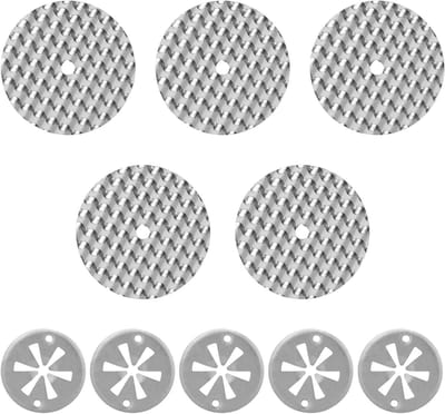 Hittebeschermingsplaat Reparatieset - Reparatieset Uitlaat - Voertuig Onderhoud - Corrosiebestendig Materiaal - 30 mm & 52 mm - Gegalvaniseerd