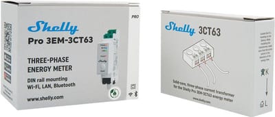 Shelly Pro 3EM-3CT63