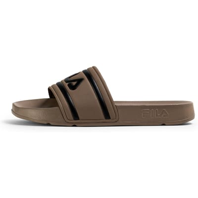 FILA Morro Bay Slipper Taupe Gray Talla: 40 | Chancletas Outlet | Hombre | Negro