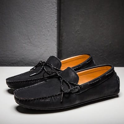 Lente en Zomer Nieuwe Maat Doudou Schoenen Casual Alles-match Lui Set Voeten Lichtgewicht Rijden Herenschoenen 49
