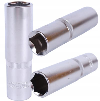 Honiton 8mm 1/2" Lange Dop Bit - CrV Staal
