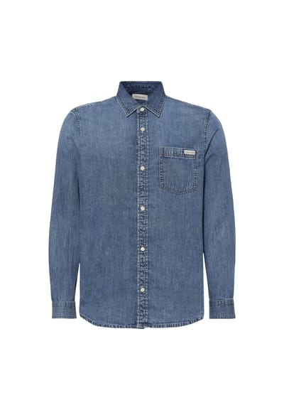 Denim Overhemd met Knopen