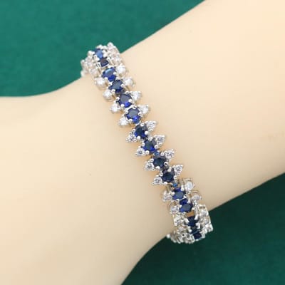 Hete Verkoop Klassieke Mode Zirkonia Armband Sieraden beige