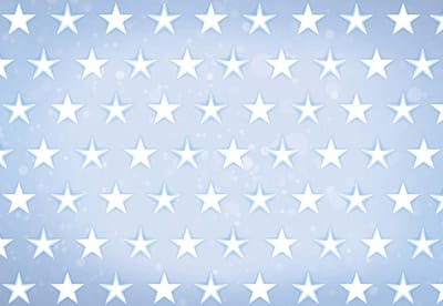 Fotobehang Stars Pattern Blue | XL - 208cm x 146cm | 130g/m2 Vlies