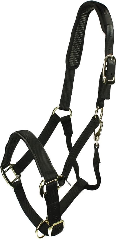 Shires Halster Shires Nylon Topaz Zwart