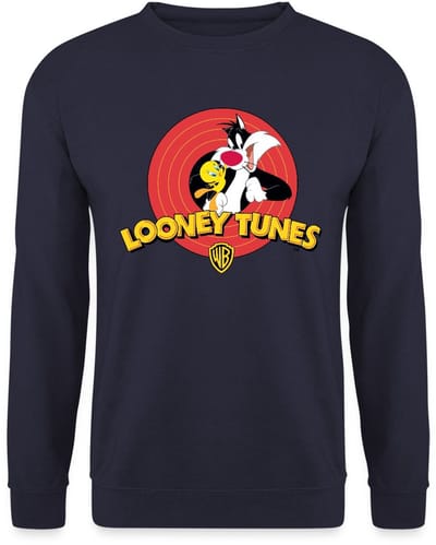 Looney Tunes Sylvester And Tweety Sweater Heren