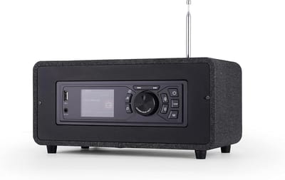 DAB+ Radio - FM Radio - Muziek Luisteren - Dual Alarm Modus - 26 x 13 x 116 cm - Zwart
