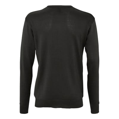 SOLS Heren Galaxy V Hals Trui (Zwart)