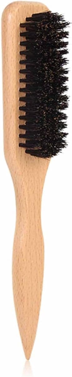 Haarborstel voor een Strakke Ponytail en Bun, Perfect voor Babyhaartjes en Flyaways - Ideaal voor Backcombing en Teasen met Brede Ratstaart voor Secties