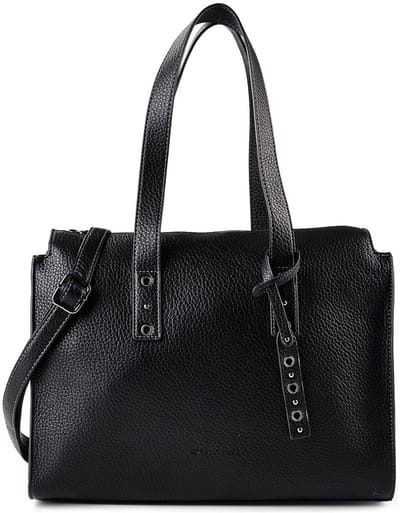 TOM TAILOR shopper schoudertas Elaria Zip Shopper Black zwart
