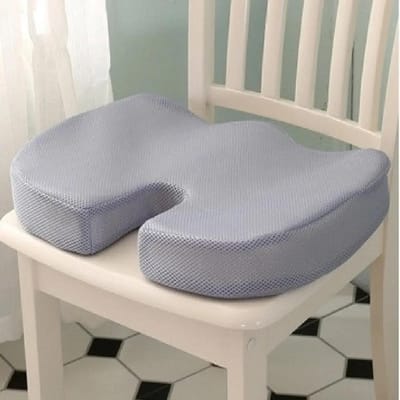 Autostoelkussen Kantoor Geheugenschuimkussen Ergonomisch Stuitbeenkussen Kantoorondersteuning Zittend Kussen Student Bilkussen Flocking Cloth&Four Seasons