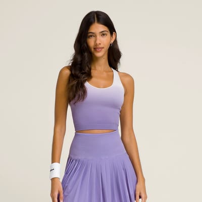 Wilson Everyday Brami Tanktop Dames-Mauve,Wit