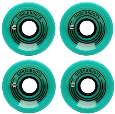 Goldcoast Shredboots 70 mm 85A longboard wielen groen 4-Pack