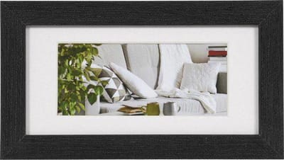 Fotolijst - Henzo - Modern - Fotomaat 10x20 cm - Zwart