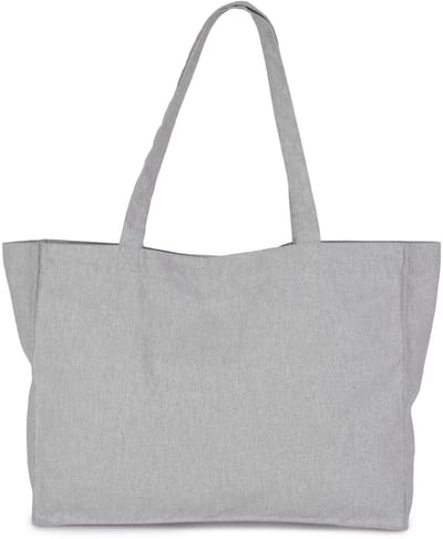 Kimood Grote ‘K-loop’-shopper KI5227 - Oxford Grey Jhoot - One size