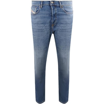 Diesel Heren D-Fining 09D47 Jeans (Blauw)