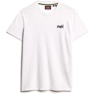 Superdry - Essential Contrast Geborduurde T-shirt - Heren - T-shirts
