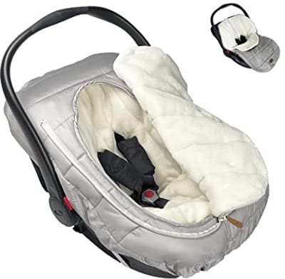 Waterdichte Autostoelhoes en Vlaggentas Geïntegreerd voor Kinderwagen en Autostoel - Winter Slaapzak voor Baby's van 0-12 Maanden