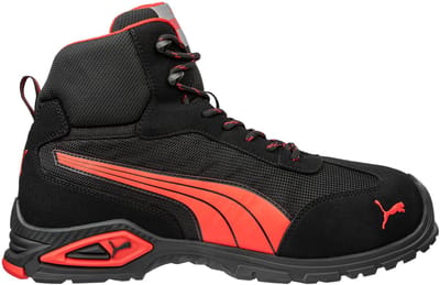 PUMA MADRID MID S1PL FO SR 632260210000041 Veiligheidsschoenen S1PL Schoenmaat (EU): 41 Zwart/rood 1 paar