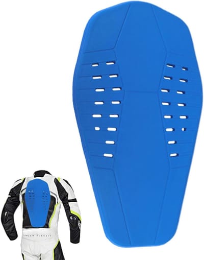 Rugwervelkolom borstbeschermer - Motorfiets bescherming - Sportieve activiteit - ACF kunstkraakbeen materiaal - 42x30x7 cm - Meerkleurig