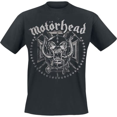 Motörhead T-shirt - Iron Cross Swords - M tot XXL - voor Mannen - zwart