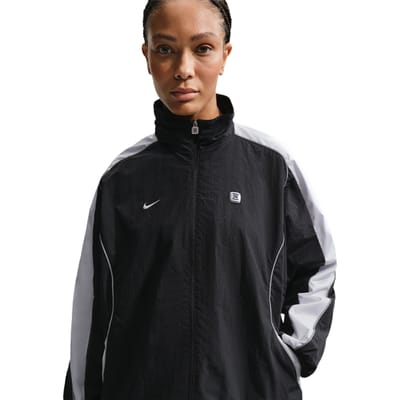 Nike Sportswear Jassen Dames - Zwart - Maat 36 - Katoen Jersey