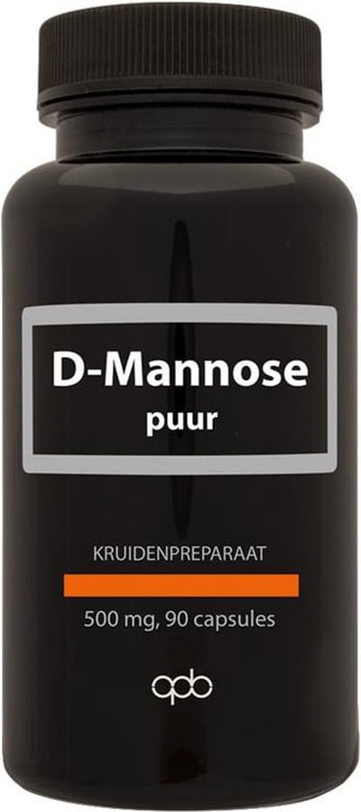 APB Holland D-Mannose puur forte 500mg 90 Vegetarische capsules