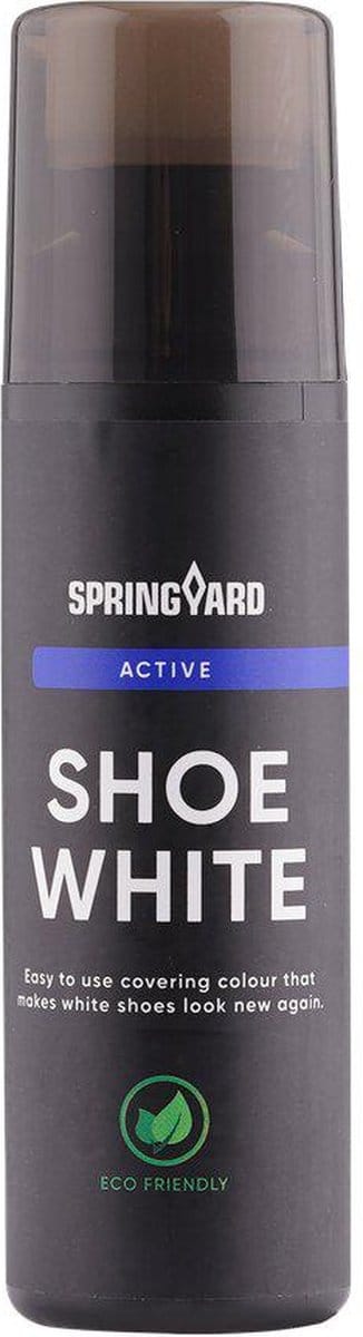 Springyard Active Shoe White - schoenpoets wit - met spons - eco-friendly - 75ml