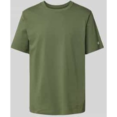 T-shirt met labelstitching