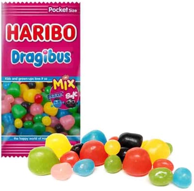 Haribo Dragibus Mix - 1 x 130 gram