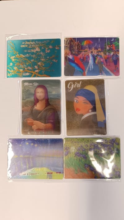 Holland Holografische Magneetjes Set #1 (6 Stuks)