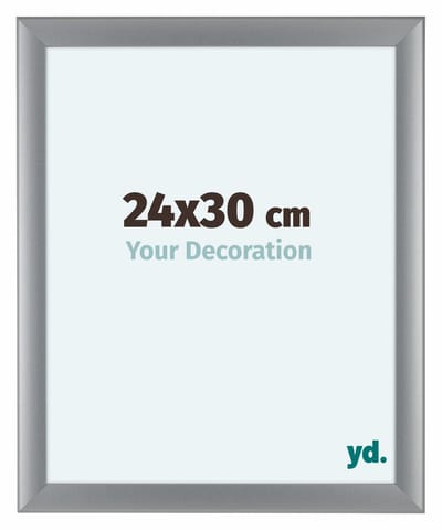 Your Decoration - Fotolijst 24x30 cm - MDF - Zilver Mat - Como