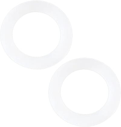 Dailygoods- Afdichting 2 Stuks - Siliconen Spoelklep Afdichting - Pakking Toilet Watertank - Binnendiameter 54 mm - Buitendiameter 80 mm - Dikte 3 mm - Toiletafdichting